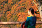 嵐山　紅葉　旅行　女子旅