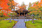 京都　大原　三千院　紅葉　高画質　画像