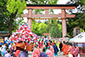 葵祭　上賀茂神社　社頭の儀　参進