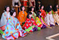 京都　正月　八坂神社　かるた姫