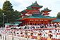 京都　平安神宮　初詣