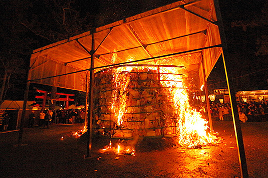 吉田神社　火炉祭