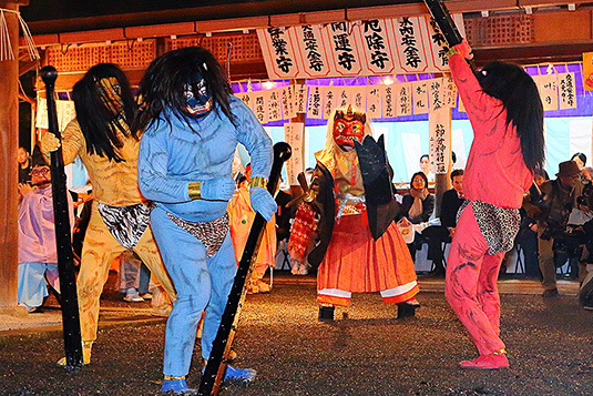 吉田神社　節分祭