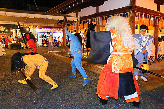 京都　吉田神社　節分祭