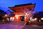 八坂神社　夜桜
