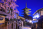 八坂の塔　桜写真
