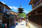 京都　八坂の塔　旅行
