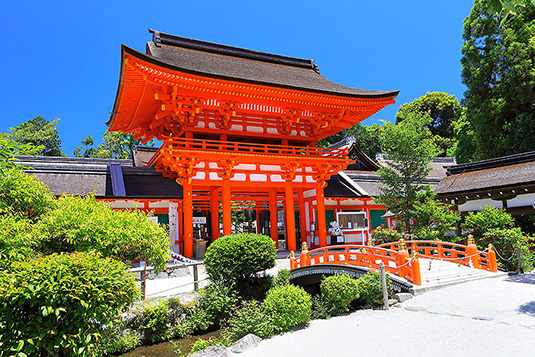 上賀茂神社の夏写真