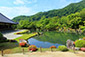 天龍寺　嵐山　夏　高画質　写真