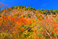 奈良　屏風岩　紅葉