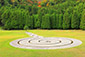 室生山上公園芸術の森　螺旋の水路