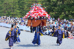 葵祭　路頭の儀　風流傘