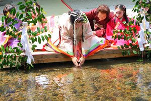 斎王代 御禊の儀 上賀茂神社