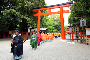 御蔭祭 本宮進発の儀