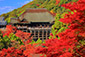 清水寺の秋　紅葉