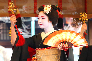 京都の節分　八坂神社　節分祭