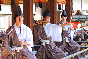下鴨神社 節分 追儺弓神事