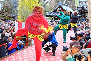 廬山寺 鬼法楽追儺式