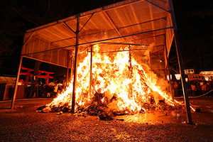 吉田神社　節分　火炉祭
