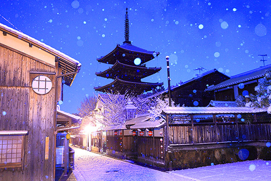 京都　冬