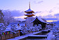 京都の冬　東寺