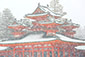 京都の冬　平安神宮