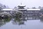 京都の冬　平安神宮　神苑