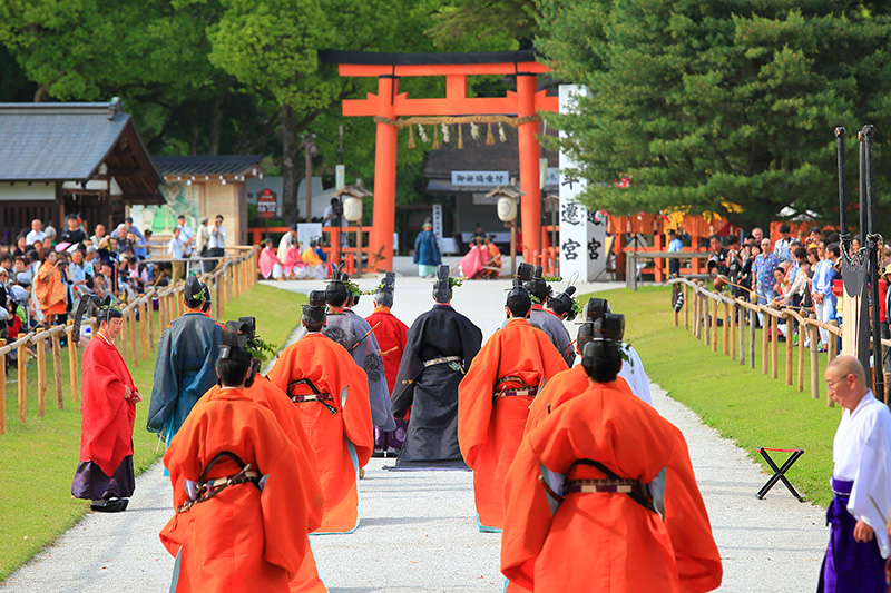 葵祭 社頭 の 儀 観覧