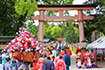 葵祭　風流傘　上賀茂神社