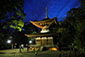 滋賀　石山寺　ライトアップ