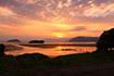 びわ湖 夕景