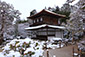 銀閣寺の雪