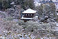 銀閣寺の雪景色