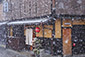 祇園町南側　雪景色　高画質画像