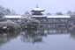 平安神宮　冬　雪化粧