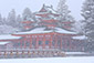 平安神宮　冬　絶景