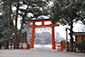 上賀茂神社　冬　画像