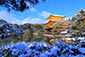 京都　雪景色　金閣寺　時期　いつ頃