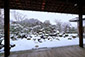 妙満寺　雪の庭　写真