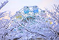 京都市動物園　観覧車　雪景色