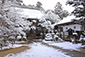 西明寺　雪景色　高画質画像