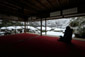 京都　冬の旅　詩仙堂　雪景色