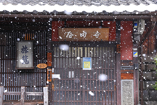 寺田屋　雪　画像