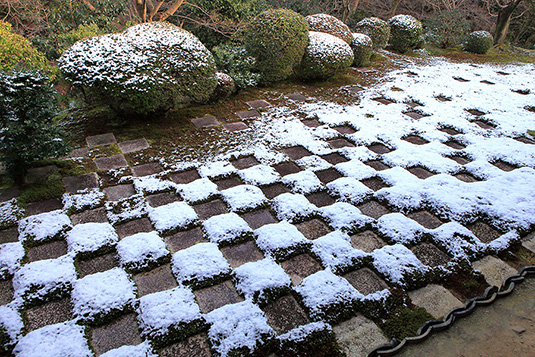 東福寺　雪　画像
