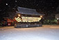 八坂神社　雪　舞殿