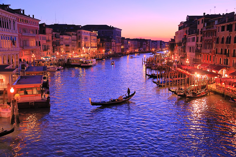 ヴェネチア　グランドカナル運河